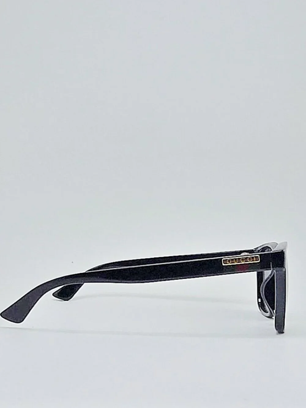 Gucci GG0746SA Black Square Sunglasses Gray Lenses 57-16-150